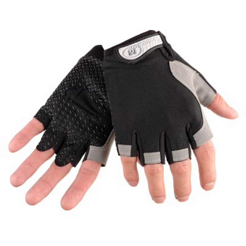 Ciclismo Mezza finger gloves guanti di Fitness Donne Degli Uomini A Cavallo Della Bici MTB Outdoor Mountaineer antiscivolo Sport Fitness