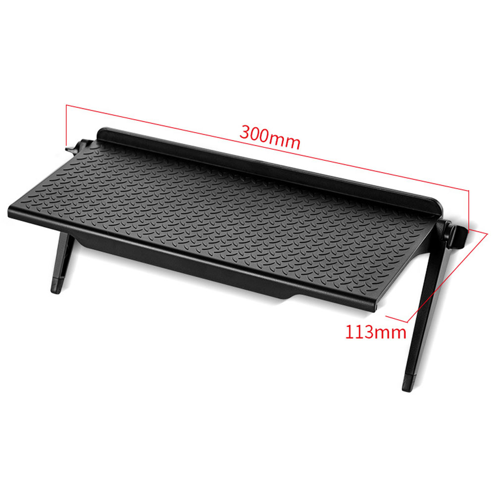 Adjustable TV Screen Top Shelf Computer Monitor Desktop Screen Top Storage Rack TV Media Box, Router Shelf Rack Home Organizer: GRAY