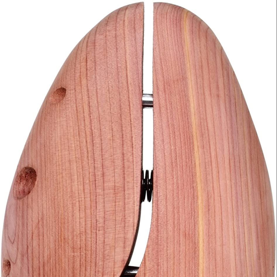 Arbre à chaussures en bois de , 1 paire, ajustable EU 35-46