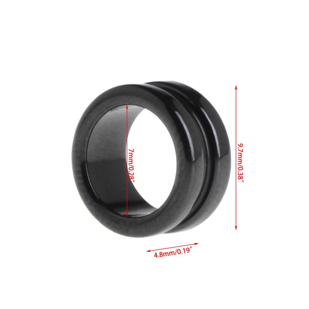 Rodillo de línea de pesca de cerámica SIC, ideal para girar el carrete de pesca, accesorio liso: 1