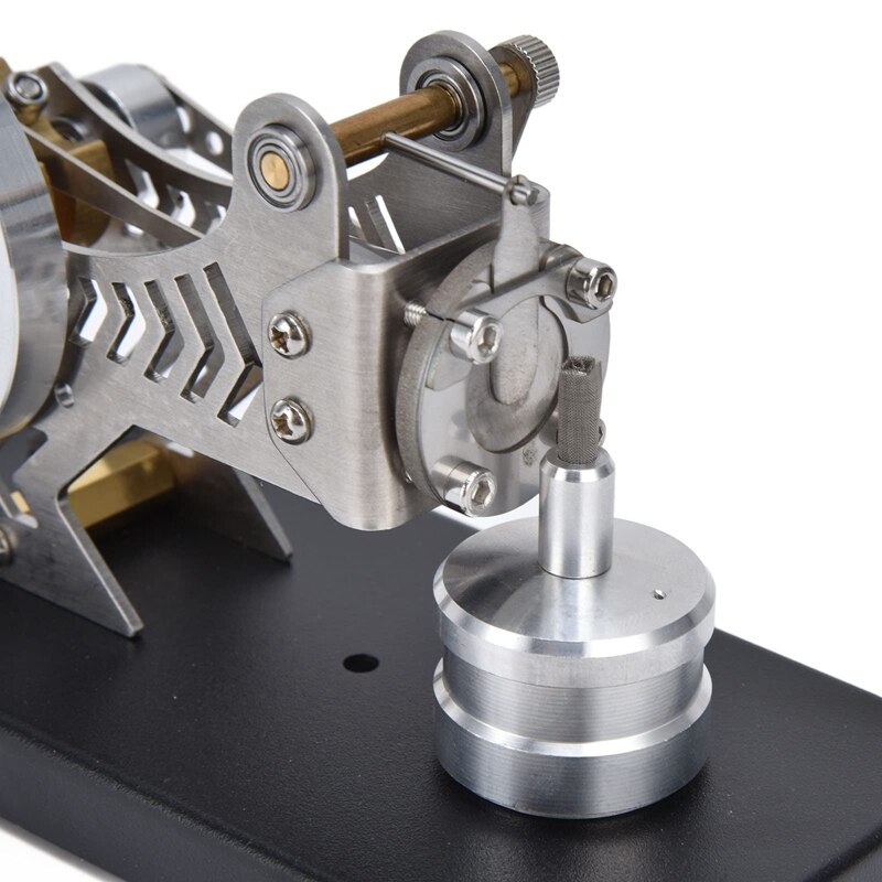 Motor Stirling de vacío completamente de Metal, turbina de Gas , conjunto de modelos de motor de vapor, juguete de experimento físico,