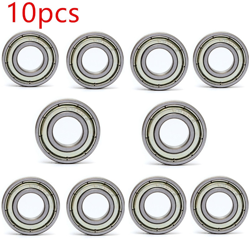 10pcs/lot Deep Groove Ball Bearing Miniature bearings Inner Diameter Shafts 10mm Outer Diameter 22mm