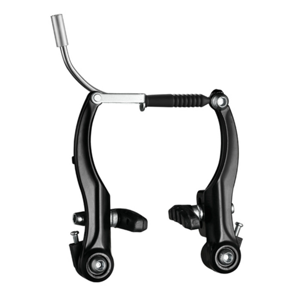 Bike V Brakes for Bike Linear Bicycle Brake Set Mountain Bike Front and Rear V Brakes Set Replacement Parts Fit: black