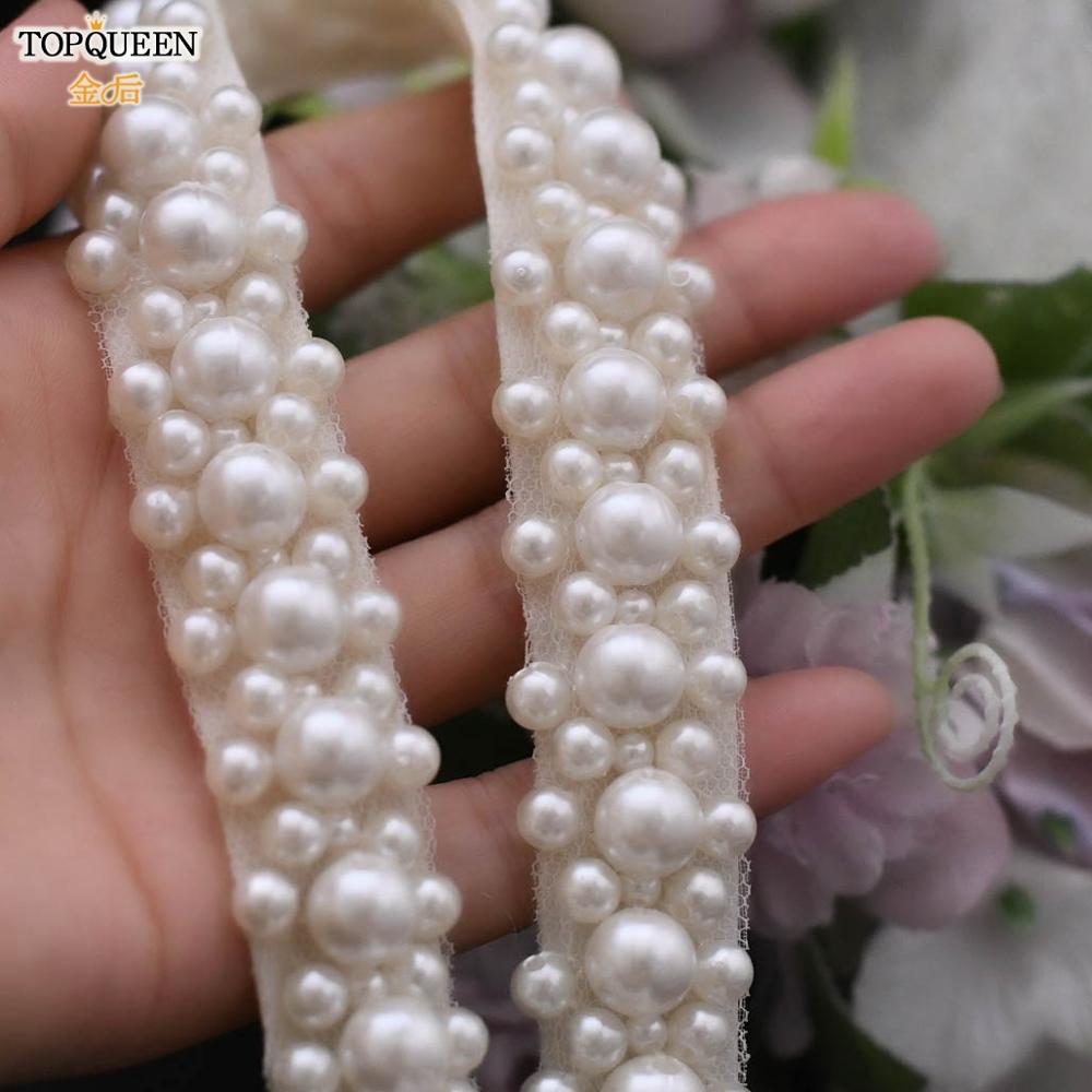 Topqueen S184 Bruids Riem Lange Parel Bruiloft Bruids Riem Bruiloft Accessoires Riemen Bruidsmeisje Riemen Voor Jurken Wedding Sash