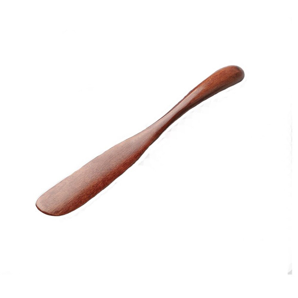 Wooden Marmalade Knife Cheese Spreader Butter Knife Dinner Knives Tabeware With Thick Handle: brown
