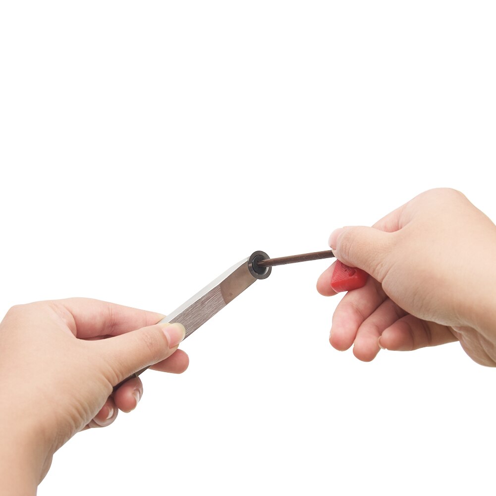 Portable Round Blade Woodworking Home Wood Turning Tool DIY With Handle Chisel Practical Insert Cutter Hobbyist Lathe Sharpening