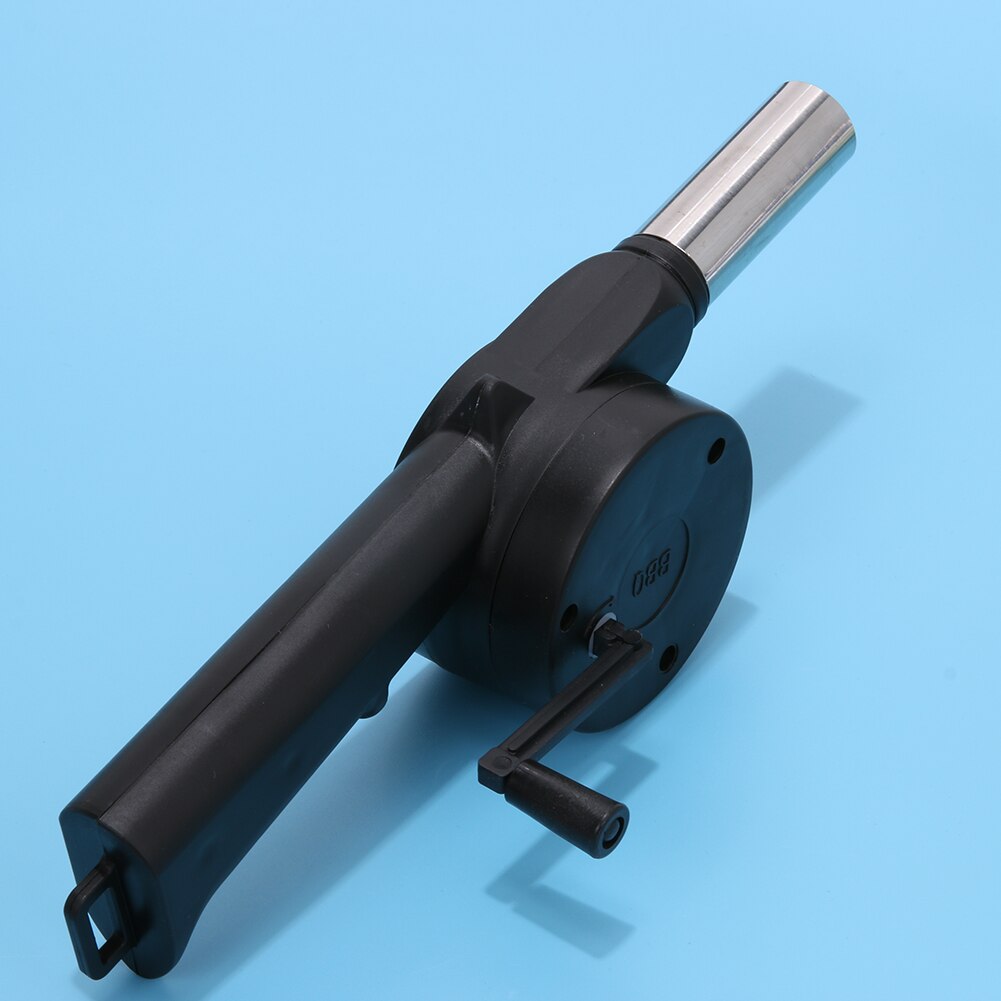 BBQ Ventilator Air Blower Outdoor Koken Voor Barbecue zwart Fire Bellows Handslinger Tool Picknick Camping BBQ Barbecue Tool