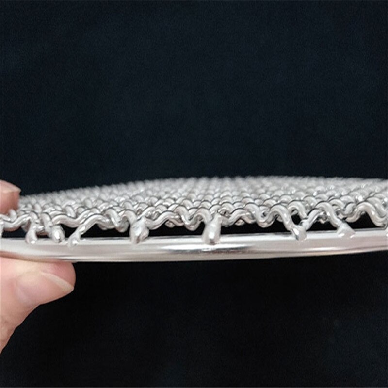 Stainless Steel round BBQ Grill Mesh Home Roast Nets Bacon Grill Tool Iron Nets barbecue accessories non-stick BBQ Mat Grid