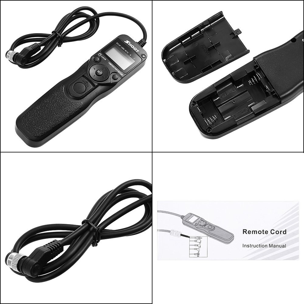 Time Lapse Intervalmeter Timer Afstandsbediening Sluiter met Kabel voor Sony A7R A7S NEX-3N A5000 A5100 A6000 A6500 A6300 A6100