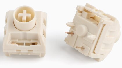 1PCS Keyboard switch Key switch Mechanical keyb Mechanical keyboard shaft: Silver