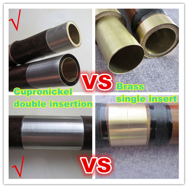 Chinese bitter bamboo flute transversal open hole flauta white copper Plug panflute dizi