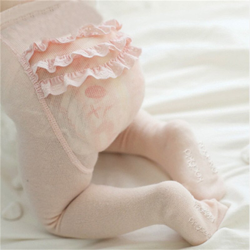 Lawadka 0-4T Lente Herfst Breien Baby Meisjes Panty Kant Prinses Zachte Mode Children&#39;tights Voor Meisje Panty 2022