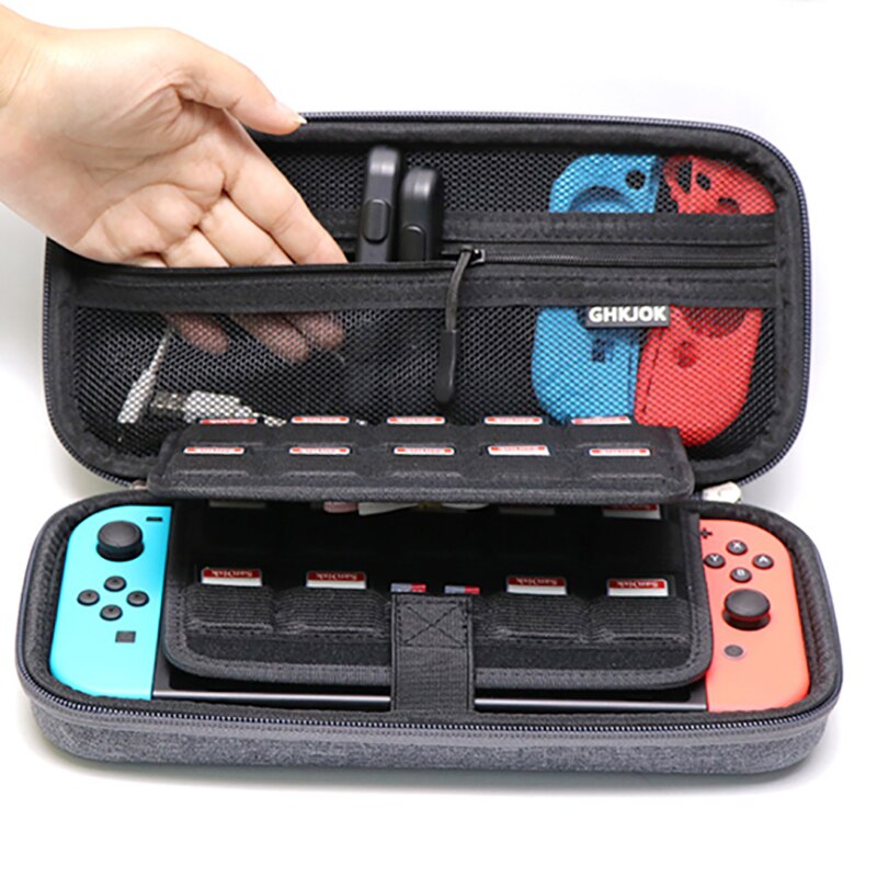 Carrying Bag for Nintendo Switch Game Consoles Case Card Holders Large Capacity Pouch for Nintendos Nintend Switch