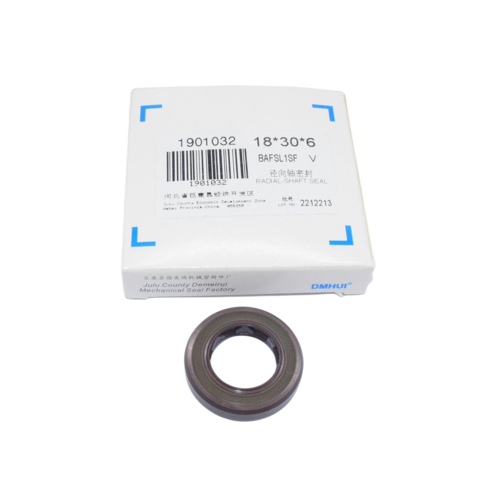 DMHUI, High Pressure Oil Seal Model 18×30×6 -BAFSL1SF/FKM, For Hydraulic Pump/Motor Rotary Shaft Sealing