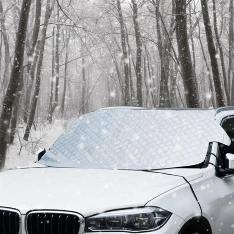 Magnetiskt Bil Vindrutetäcke - Tjockare Solskydd & Snöskydd - Solblockerare för SUV