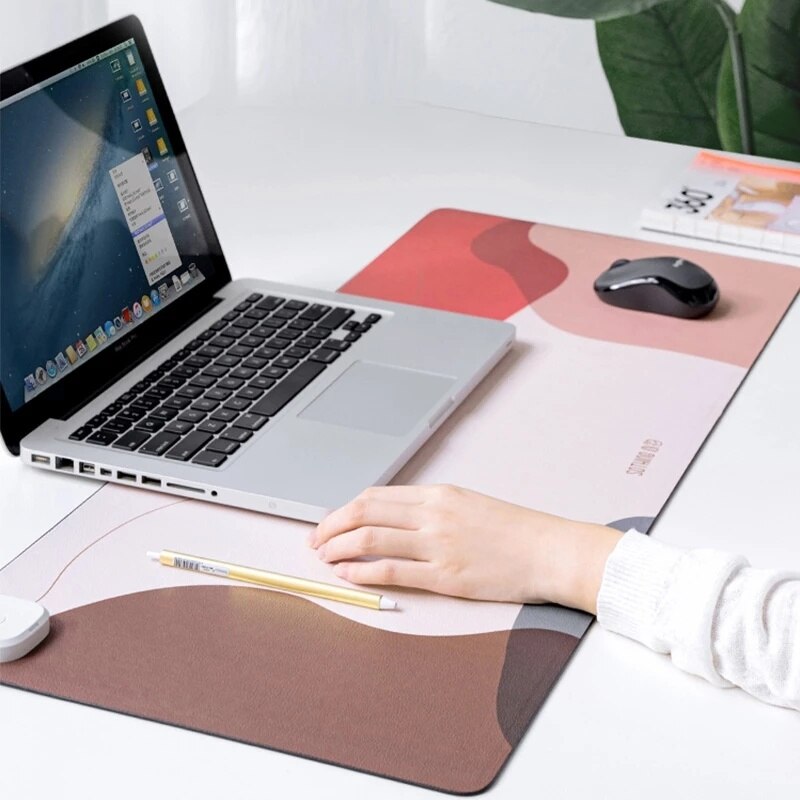 Tapis chauffant électrique Intelligent pour bureau et maison, tapis de souris chauffant pour la sieste d&#39;hiver