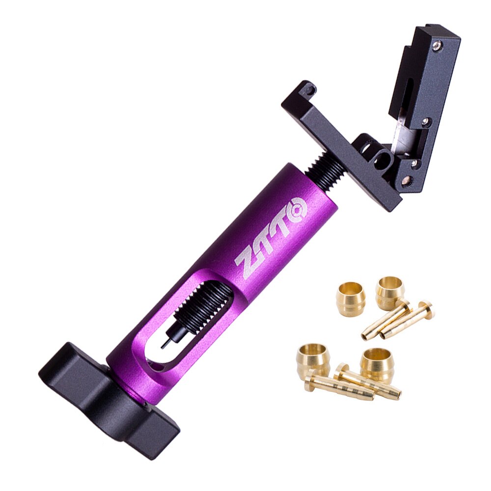 ZTTO Bicycle Hydraulic Brake Olive Oil Needle Driver Tool Hose Cutter Cable Pliers Connector Inserter BH59 BH90 Install Press: Driver BH59
