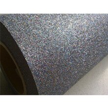 Korea glitter heat transfer vinyl CDG-16 Light Multi color