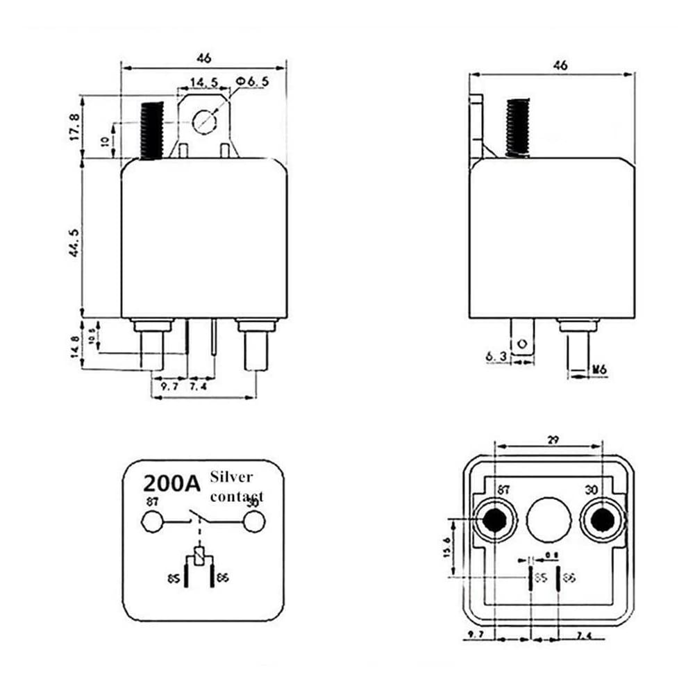 Universele 12V auto-accuschakelaar met draadloze afstandsbediening, handmatige vergrendelende relaisschakelaar voor het beheer van de voertuigbatterij