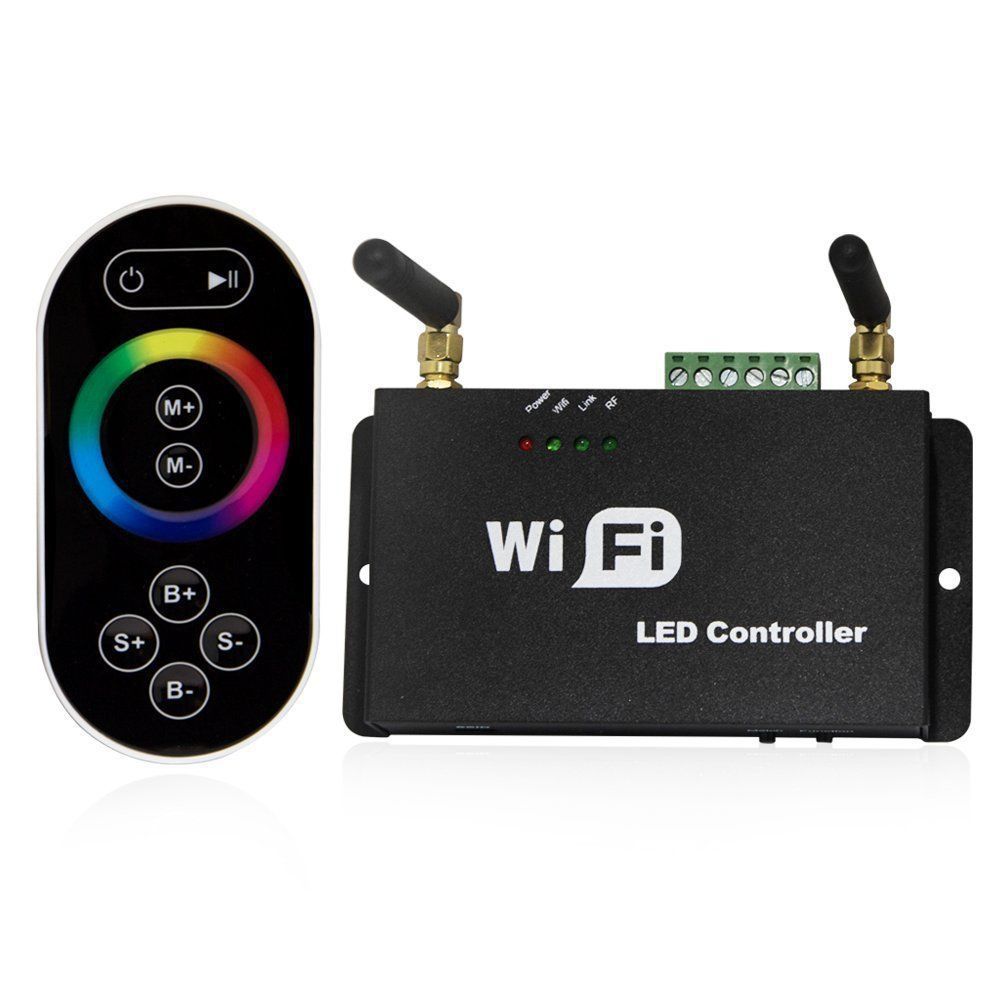 Led WIFI Controller Draadloze RF Afstandsbediening Smart Telefoon Andriod IOS System control voor RGB Dual Kleur Enkele Kleur Led lichten