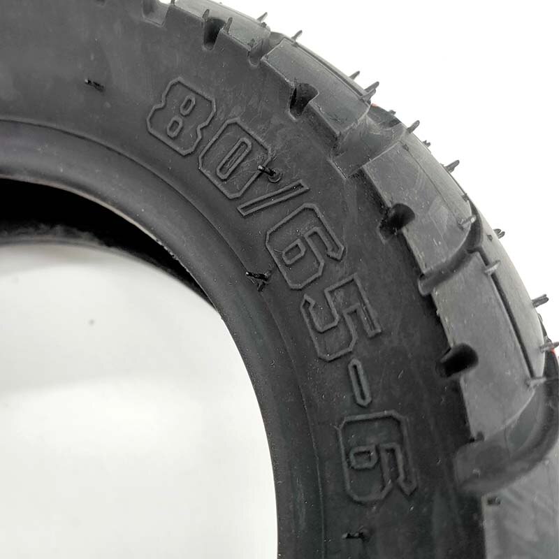 Neumáticos todoterreno sin cámara para patinete eléctrico, neumáticos gruesos de 10 pulgadas, resistentes al desgaste, 80/65-6