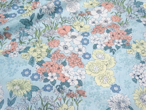 Printed 100% Cotton Fabric Kids Cotton Patchwork Cloth DIY Sewing Quilting Fat Quarters Material For Baby&Child: Black / 100x160cm