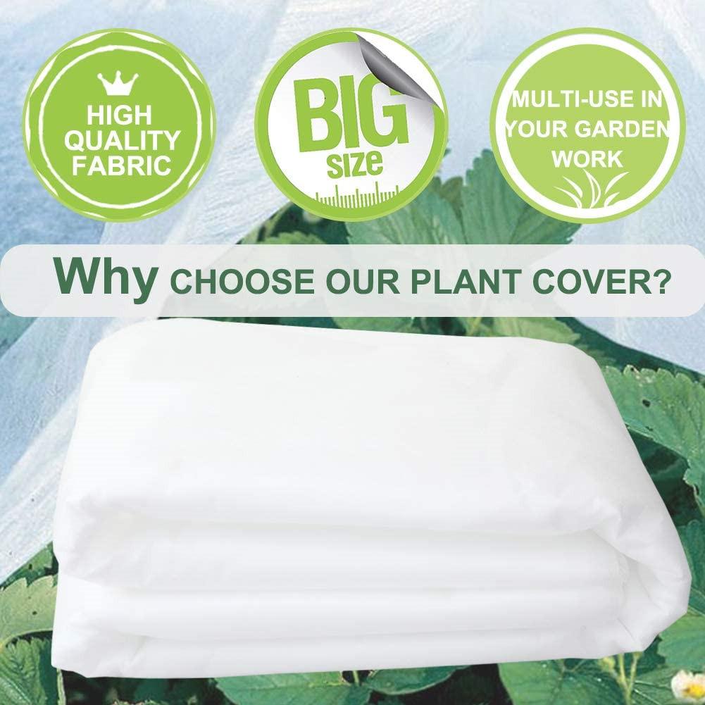 Winter Freeze-Proof Plant Cover Non-woven Antivries Zaailing Tuin Protector Warm Cover Doek 2.5*7.5M/3*9M/3*15M