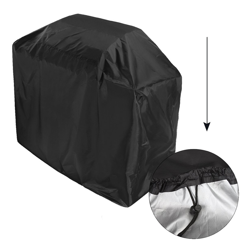 Bærbar vanntett bbq grill grill trekk utendørs regn grill barbacoa anti støvbeskytter for gass kull elektrisk grill