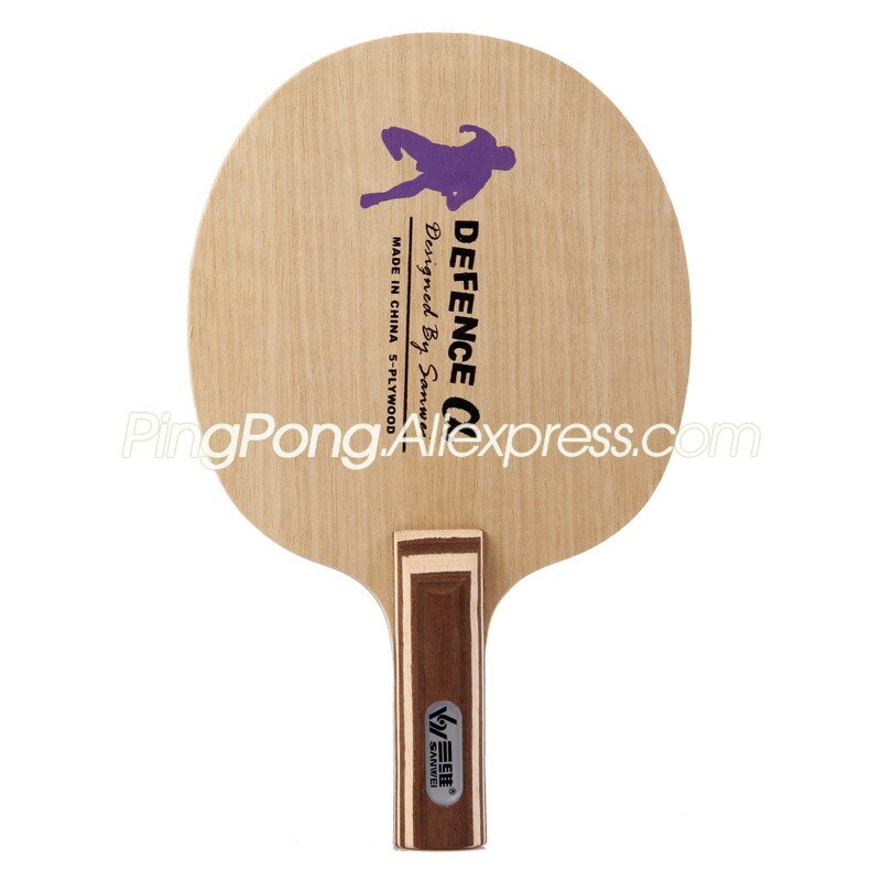 SANWEI Defence Alpha (Big Size, Chopping) Defensive Play Table Tennis Blade Defence Chop Racket Ping Pong Bat Paddle