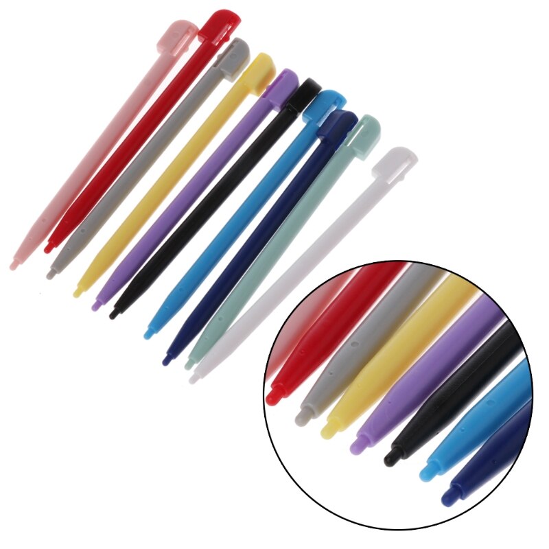 Penna stilo Touch Screen in plastica da 10 pezzi per NDSL 3DS XL NDS DS Lite DSL all'ingrosso