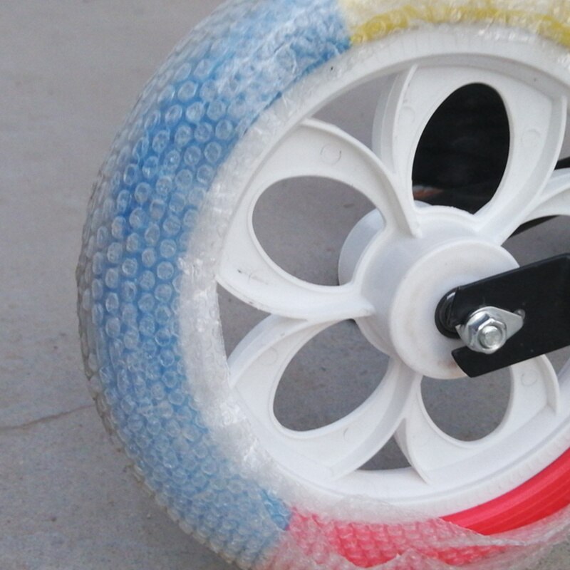 JayCreer 1PCS-Pack 12 Inches 5-Spoke EVA Soild Foam Wheels With Bearing For Kids Balance Bikes