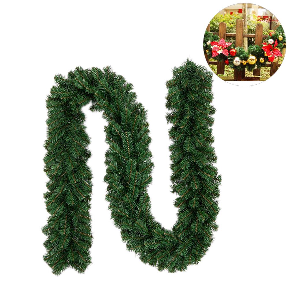 Jul rotting krans bryllup vindue juledør dekoration år jul krans dekorationer guirnalda navidad: 1