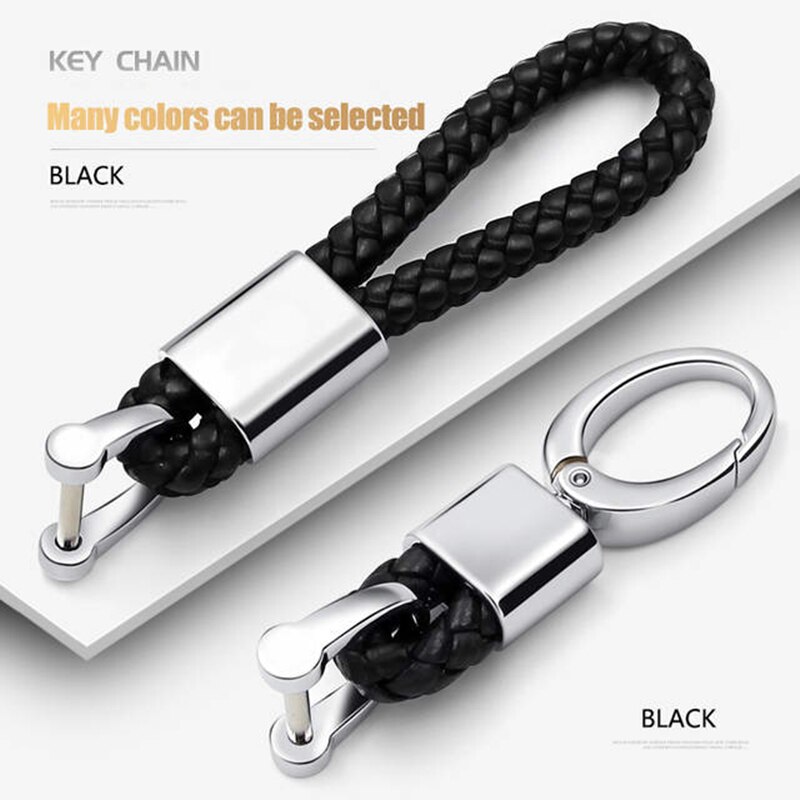 Car Keychain Keyring Braided Rope Key Chain Pendant For Land Rover A9 Range Rover Sport 4Evoque Freelander 2 Discovery