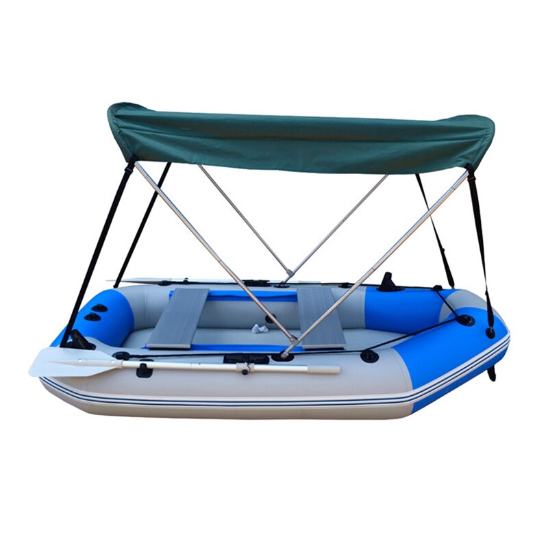 JayCreer Boat Sun Shade Shelter,Inflatables Boat Awning Top Cover Fishing Tent,Fits Width Of Boat From 1.0-1.4 Meter