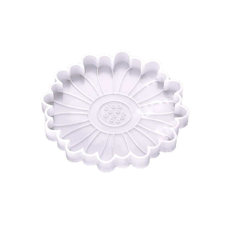 Daisy Flower Coaster Epoxy Resin Mold Cup Mat Pad Silicone Mould DIY Crafts Tool 54DC