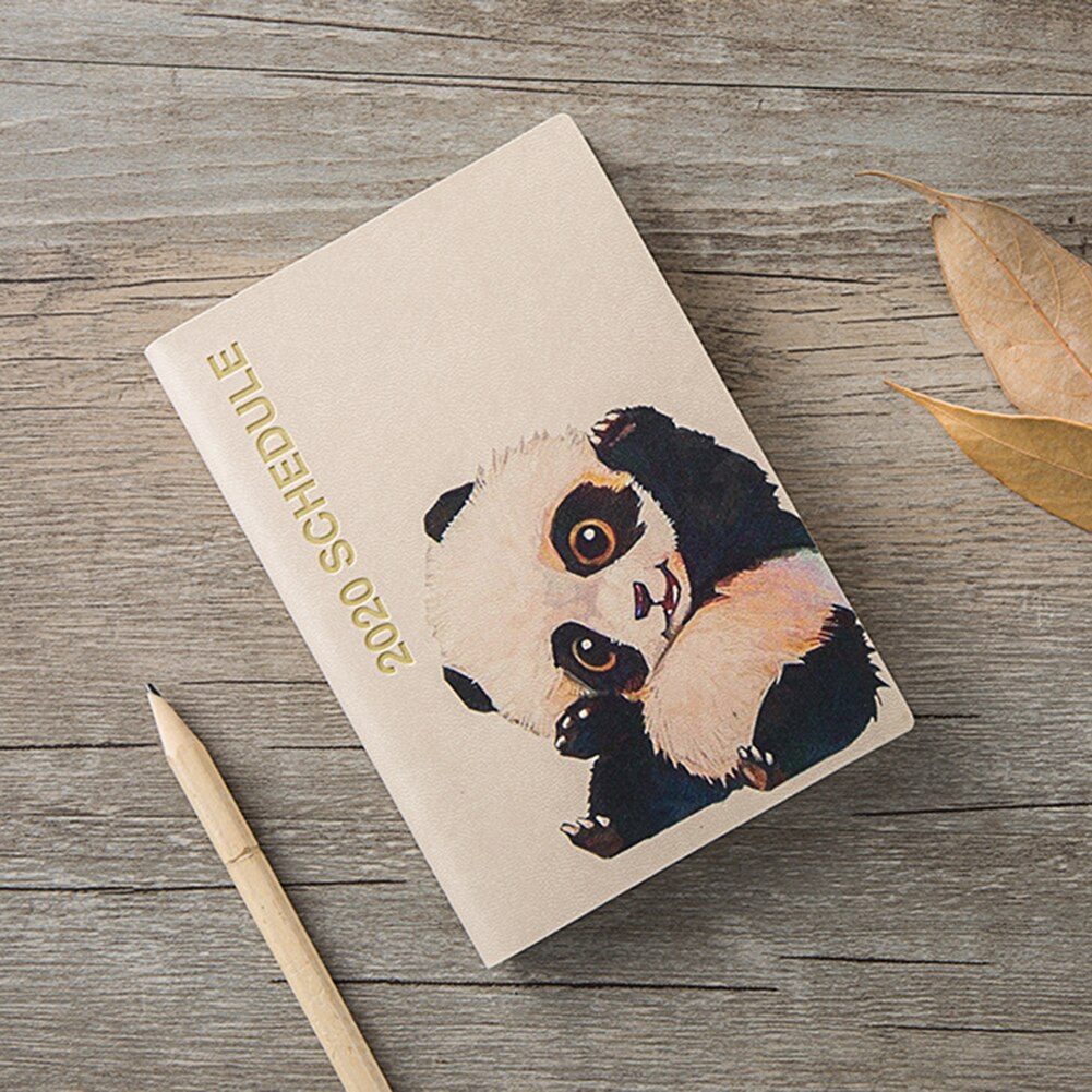 Calendar Weekly Planner school stationery A6 Diary Notebook 106 sheets 80gsm paper small agenda Journal notes pocketbook