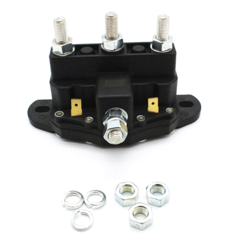 12V 6 Terminals Electrical Winch Motor Reversing Solenoid Contactor Relay WINCH MOTORS: Default Title