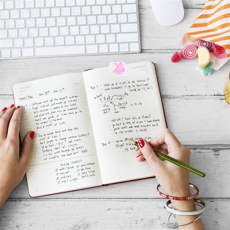 8Pcs Magnetic Bookmarks Paper Clip Bookmarks Exquisite Reading Bookmark