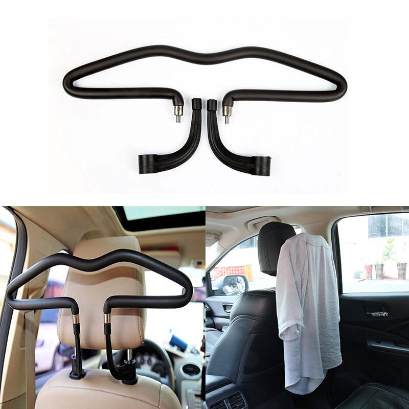 Perchero para asiento de coche, soporte para colgar ropa, reposacabezas automático, chaquetas de viaje, bolsas, accesorios para coche