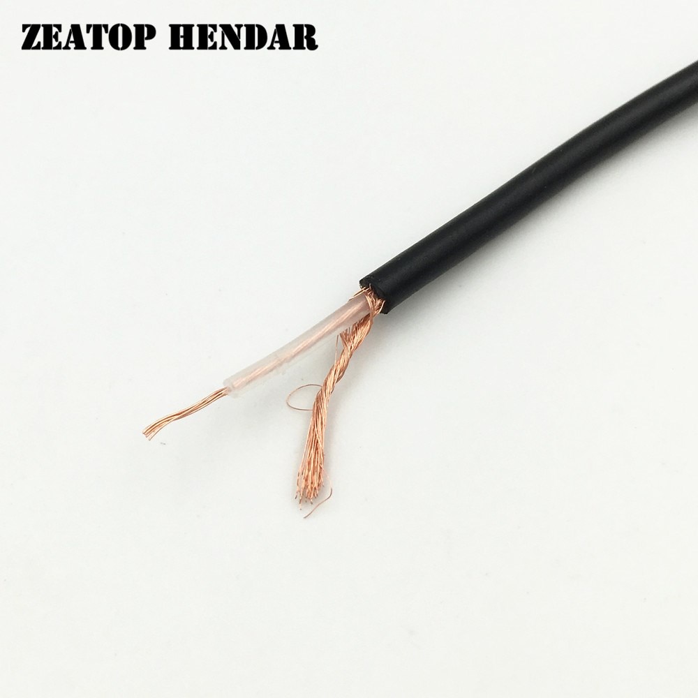 10M 30FT RG174 RF Coaxial Cable Adapter Connector Coax Pigtail Cable RG-174 Wire 50 ohm Connector Black