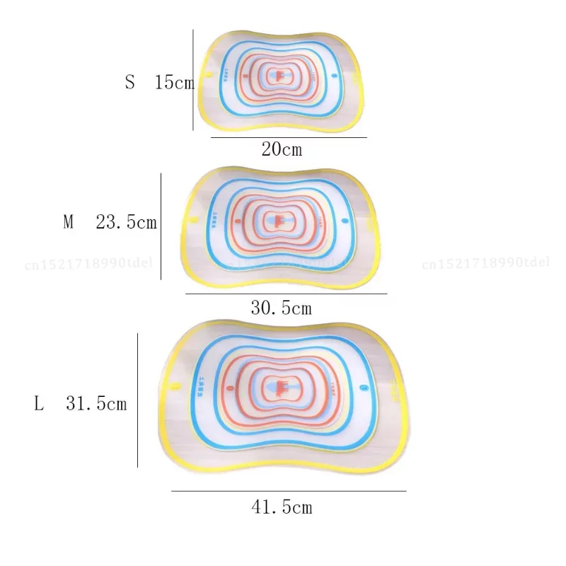 Flexible Transparent Cutting Board for Kitchen, PP Classification Chopping Board, Vegetable Meat Cutting Board, Kitchen Accessor