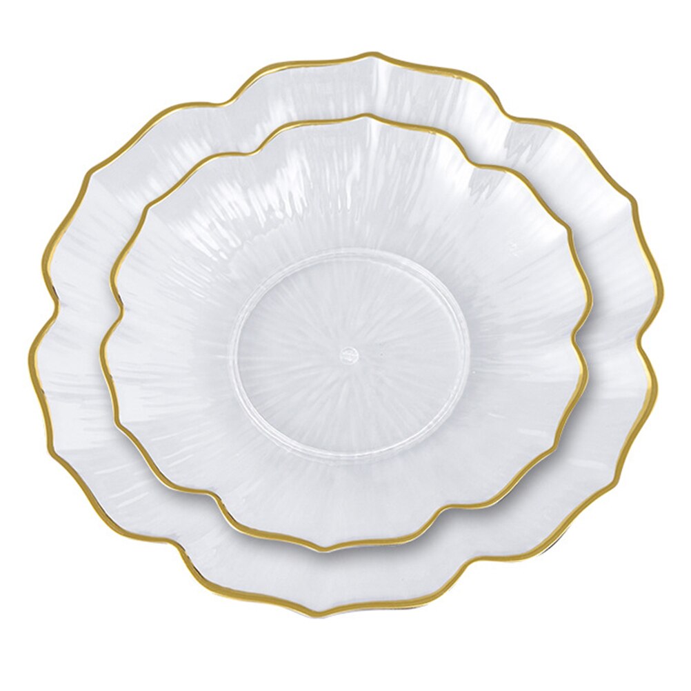 2pcs Dry Fruit Tray Food Serving Tray Snacks Plate Home Fruit Container