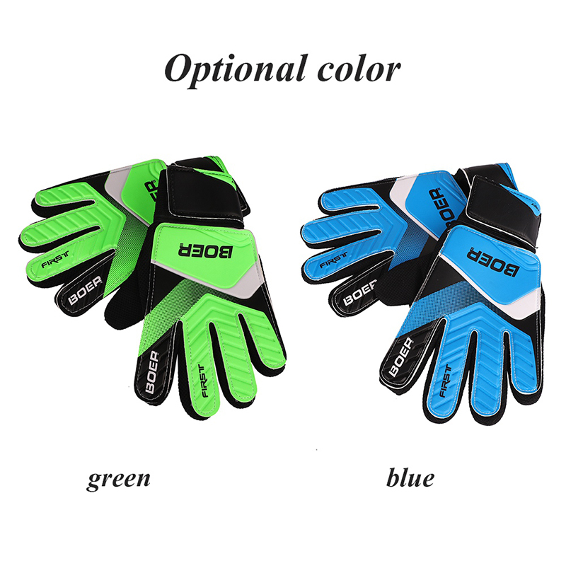 Guantes gruesos de goma antideslizantes para Portero De Fútbol, guantes de protección para dedos de fútbol para portero, accesorios para bicicleta