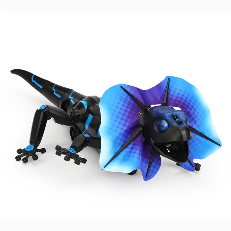 Infrared Remote Control Animal LED Lamp RC I/R Lizard Chameleon Electronic Pet Robot Model Prank Toy Trick Toy