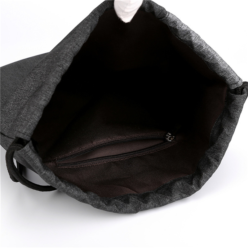 Hardlopen Fitness Sport Opvouwbare rugzak Grote capaciteit Bundel Zak met trekkoord Draagbaar Wandelen Camping Waterdichte rugzak