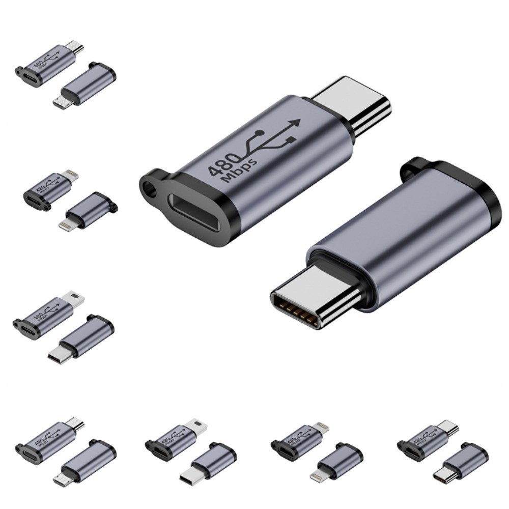Micro Usb Ios USB Type-C Adapter Micro USB Adapter Mini USB Micr... – Grandado