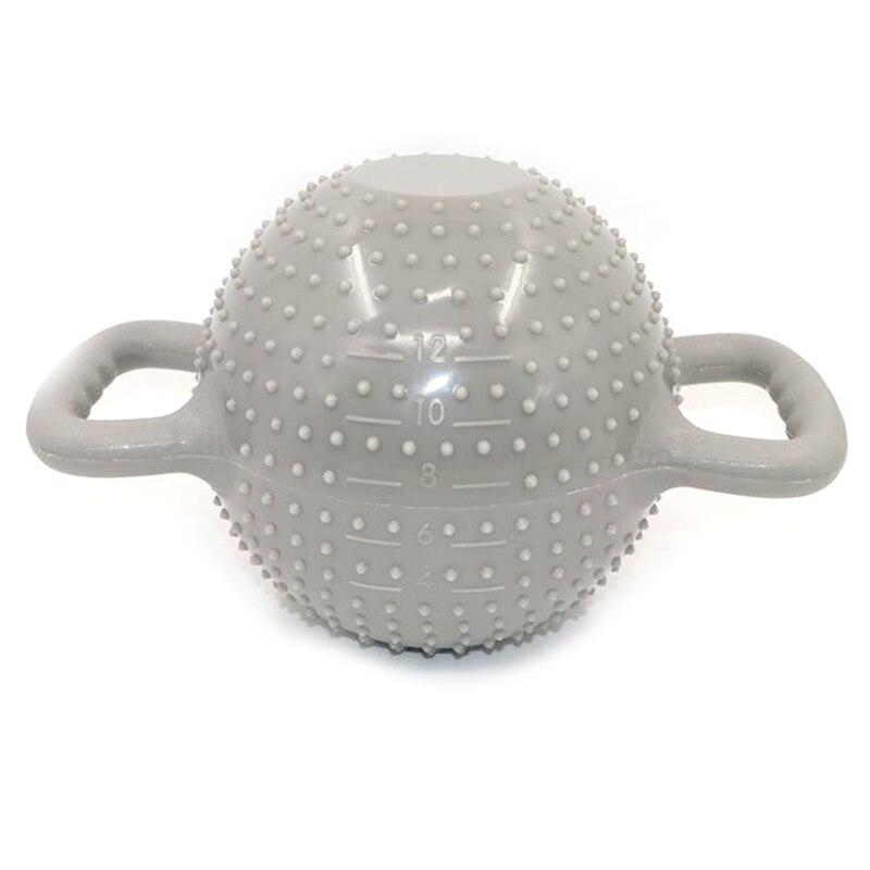 Yoga Fitness bouilloire cloche réglable eau Kettlebell haltère Double poignées Pilates corps mise en forme équipement: Ardoisé