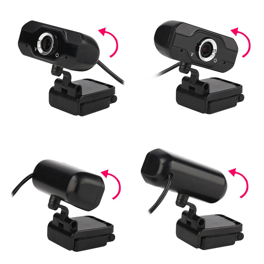 USB Web Camera 1080P 720P HD 2MP Computer Camera Webcams Built-in Sound-absorbing Microphone 1280 * 1080 Dynamic Resolution