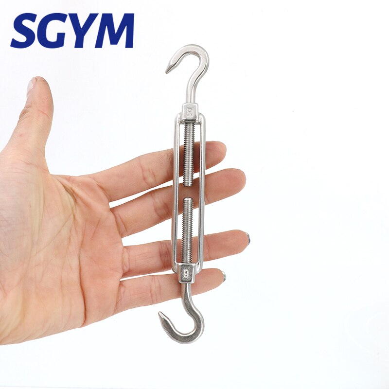 Sun Shelter Shade Sail Hardware Kit Awning Canopy Accessories 304 Stainless Steel Carabiner Clip Hook Screws Tent Tarp Accessory