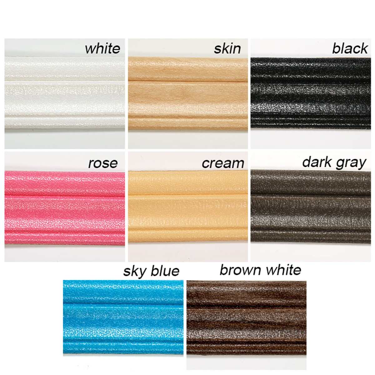 8*230CM Living Room Waist Line Wall Sticker Home Tiles Waterproof Self Adhesive PVC Wallpaper Border Foam Background Baseboard